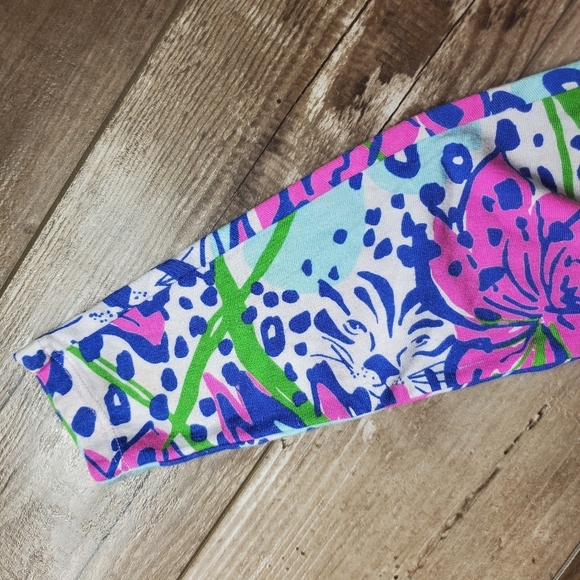 Lilly Pulitzer Floral In The Garden Cara Dress Drop Waist Dolman Sleeve Size XS - Picture 9 of 16